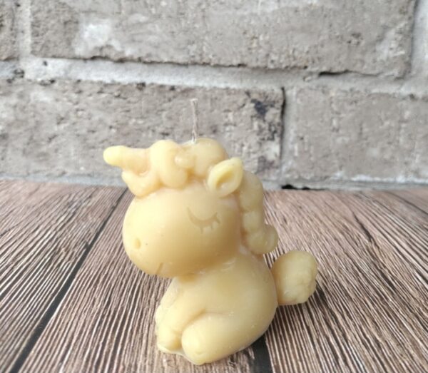 UNICORN CANDLE - BEESWAX - SPECIAL BIRTHDAY